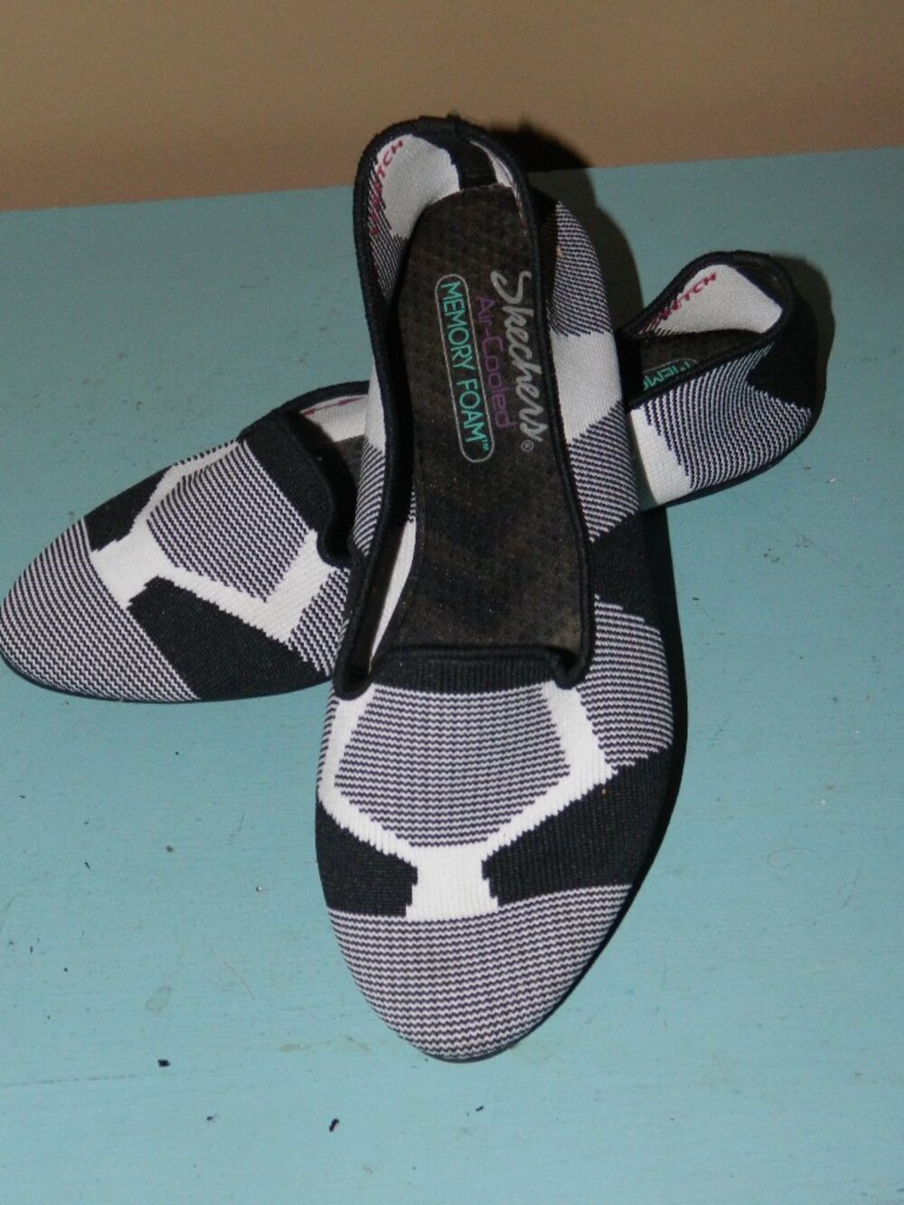 Skechers Cleo Sherlock 2.0 Knit Slip On Flats Sz 7.5